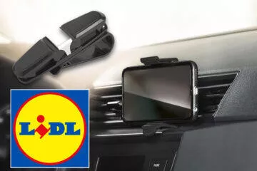 lidl držák na mobil spona