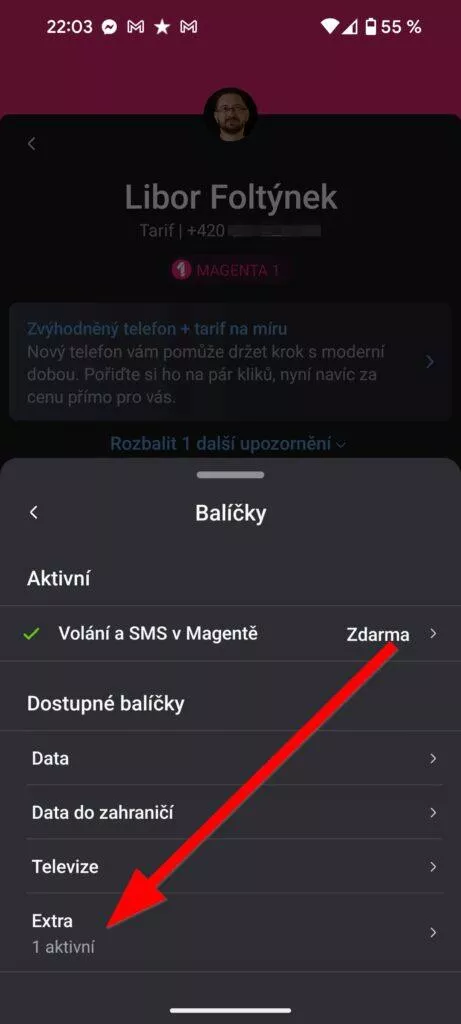 Nastavení Magenta TV