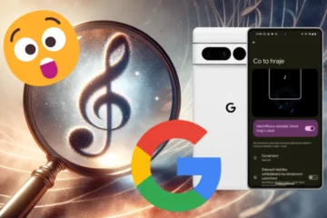Google Pixel Now Playing funkce