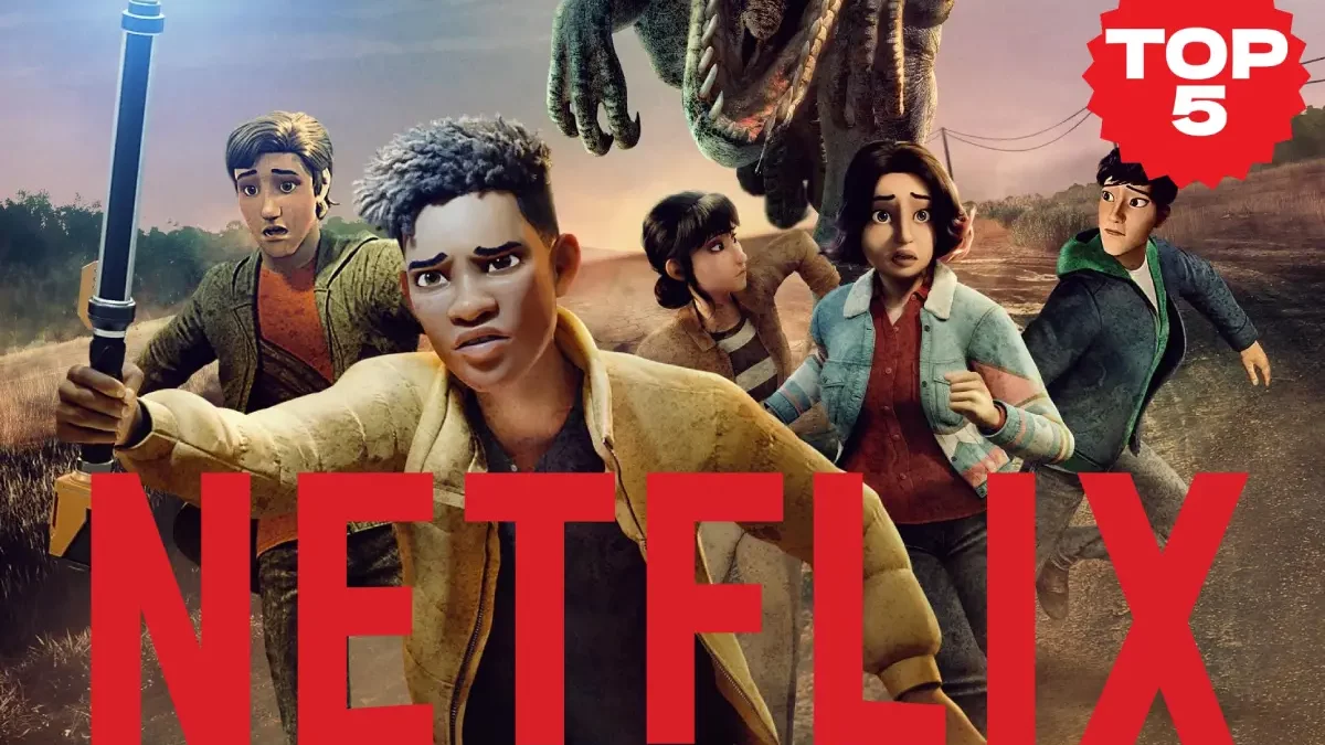 TOP 5 Netflix seriálů, které Češi sledovali koncem května: Žebříčku vládne animovaný Jurský svět!