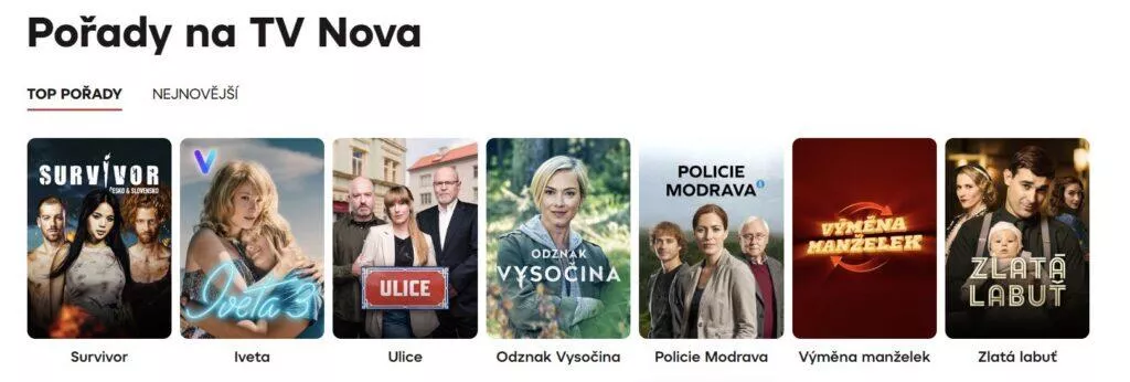 Nova TV výběr