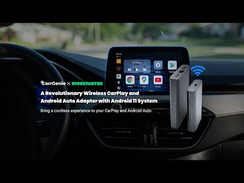 Now on Kickstarter: Carrgenie: Redefined Wireless Carplay & Android Auto Adapter