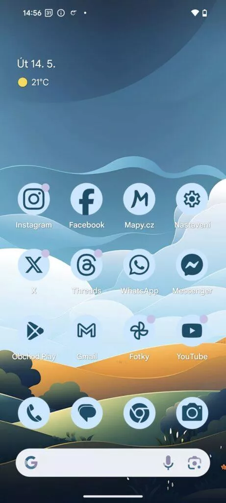 pixel 8a ikony beta