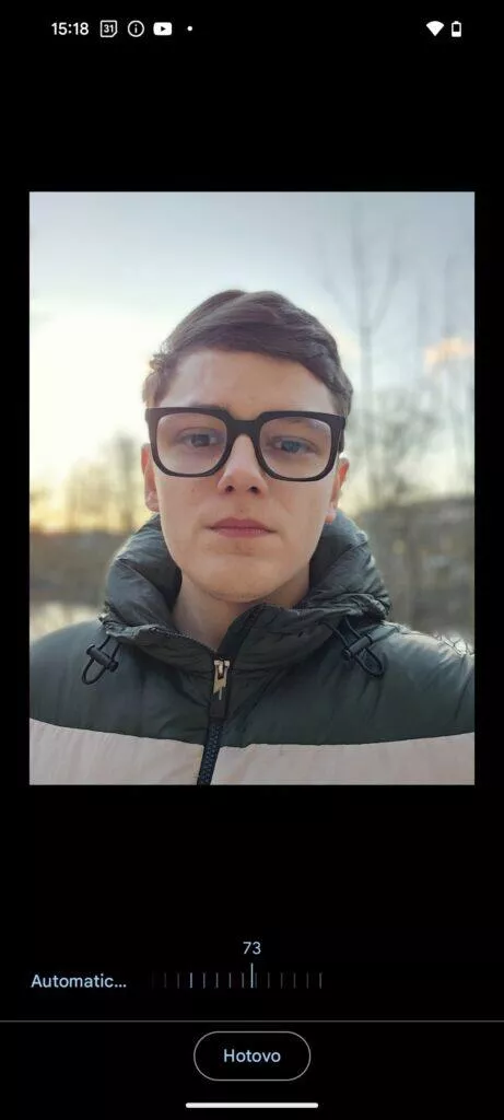 pixel rozostření pozadí