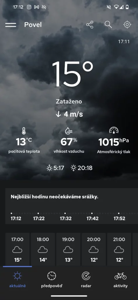 pocasi a radar meteocentrum 2