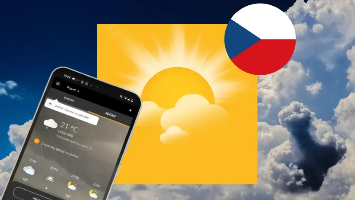 Počasí v mobilu? Tato aplikace ovládla český žebříček na Google Play!