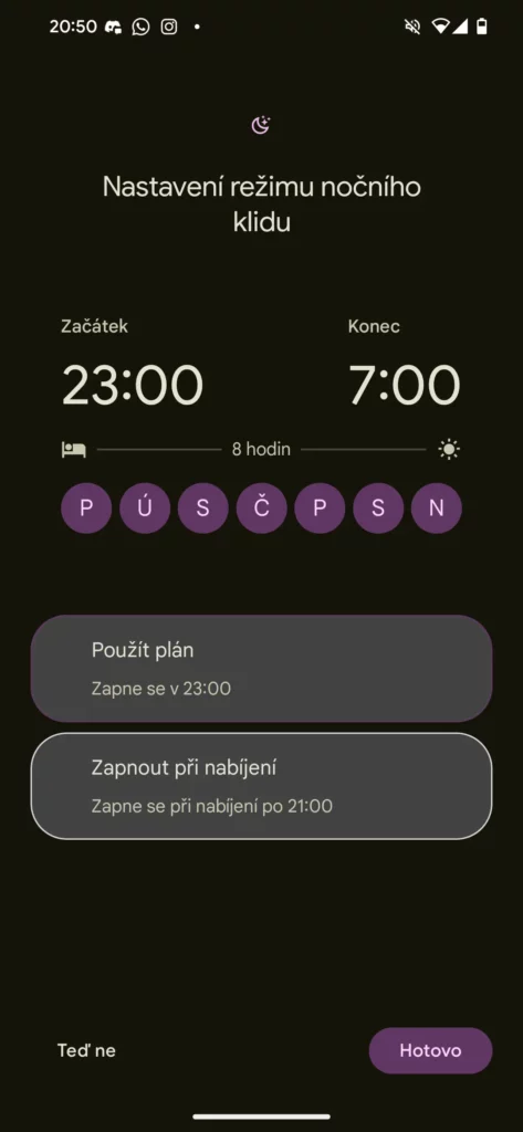 rezim n klidu 1
