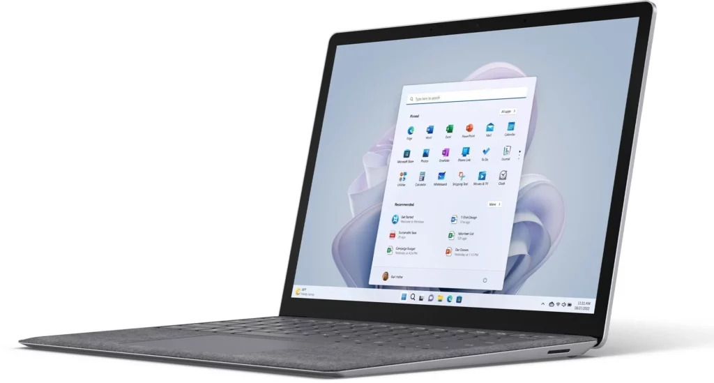 surface laptop 5