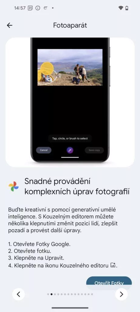 tipy a triky google pixel