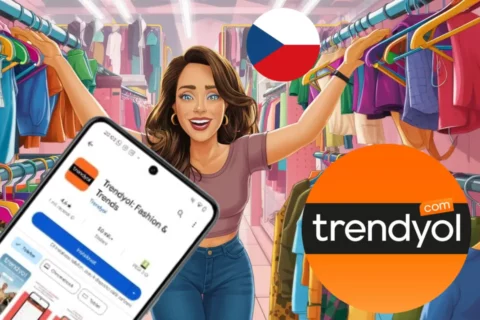 Trendyol tržiště e-commerce platforma Česko aplikace