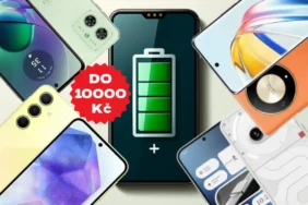 Výběr telefonů s nejlepší baterií do 10 000 Kč