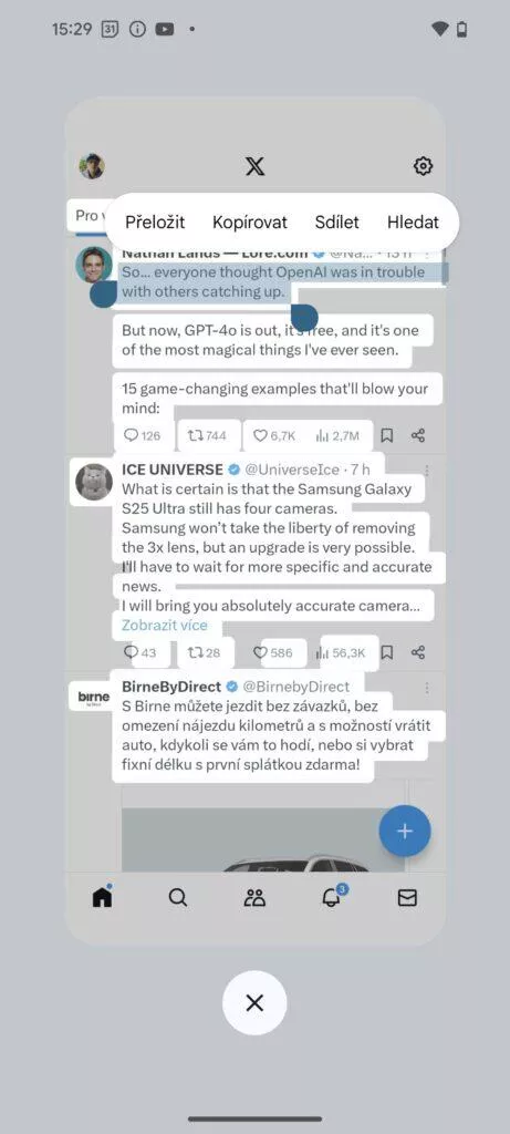 vyber textu multitasking pixel