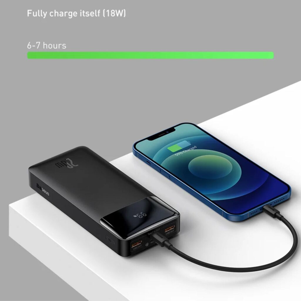 Baseus 30 000mAh 20W powerbanka AliExpress letní slevy