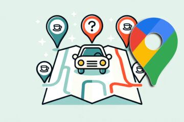 mapy google výběr cíle