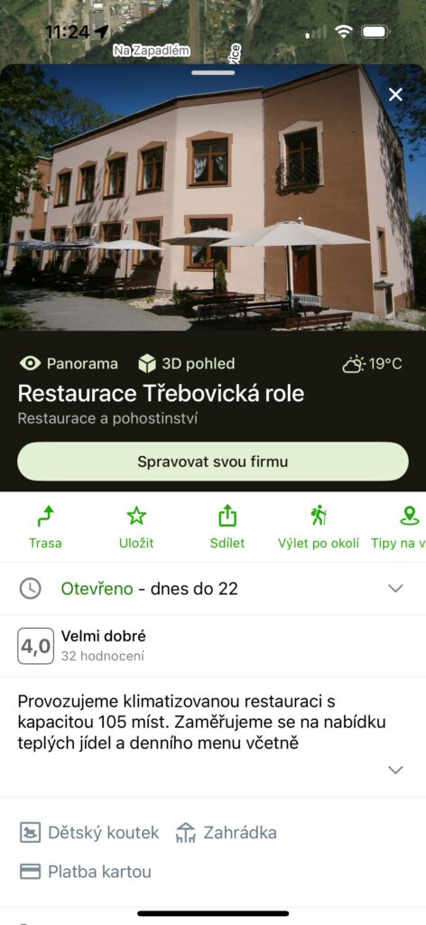 Informace o podnicích