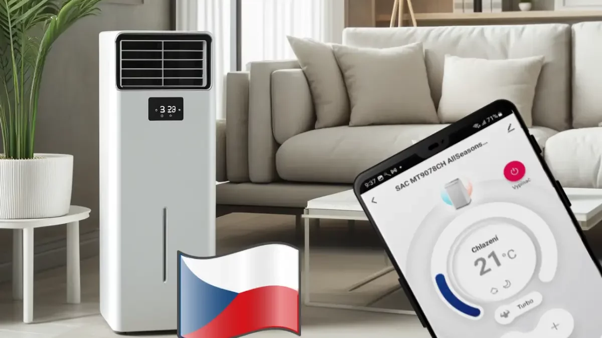 Zchlaďte se přes léto chytře! Tyto mobilní klimatizace s ovládáním přes mobil Češi kupují nejvíc
