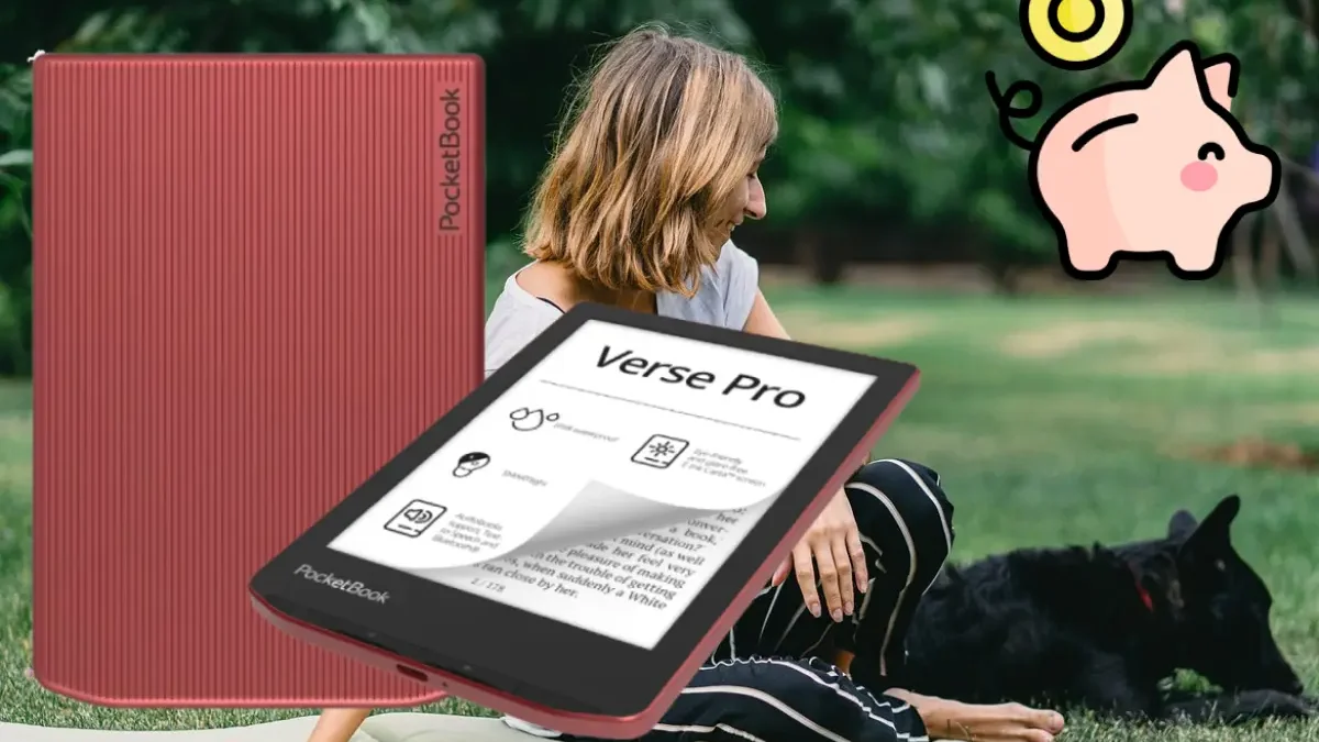 Pouze dnes! Parádní čtečku PocketBook Verse Pro koupíte za minimum, je skvělá na letní posezení