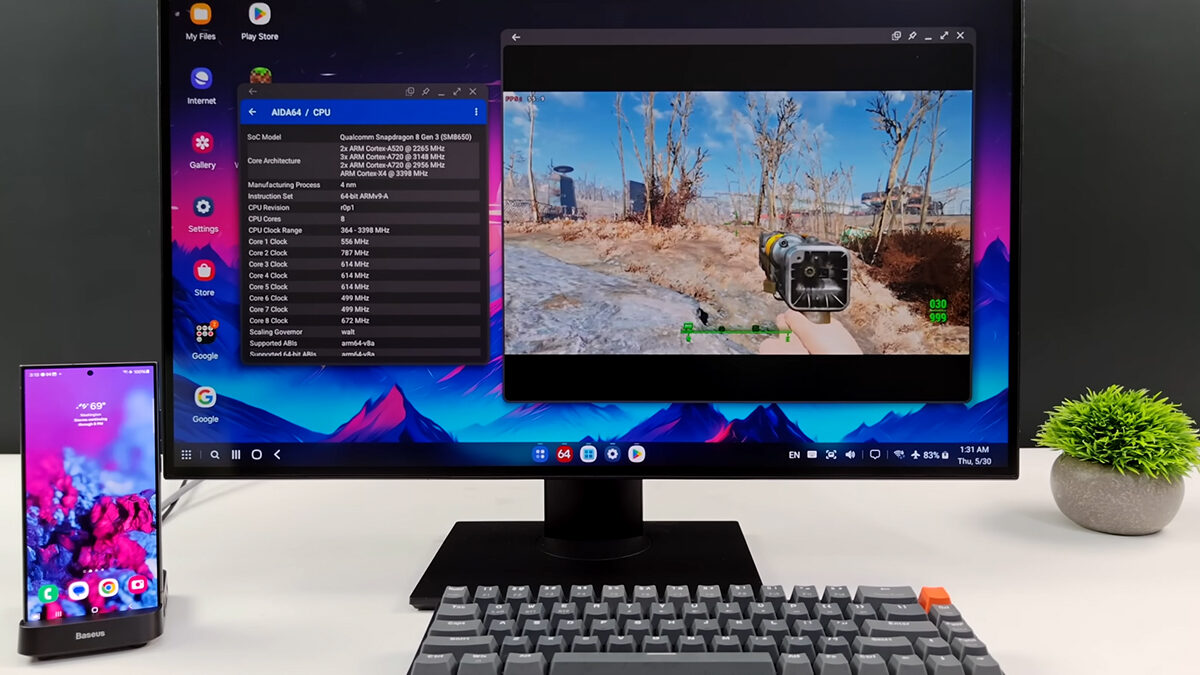 Náročné PC hry na Galaxy S24 Ultra? YouTuber ukazuje, jak skvěle běží Fallout 4 a spousta dalších titulů!