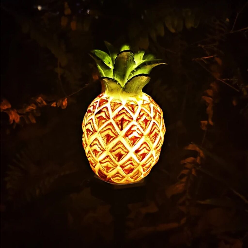 Solární světýlko - kaktus a ananas