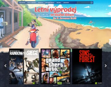 Steam letní výprodej