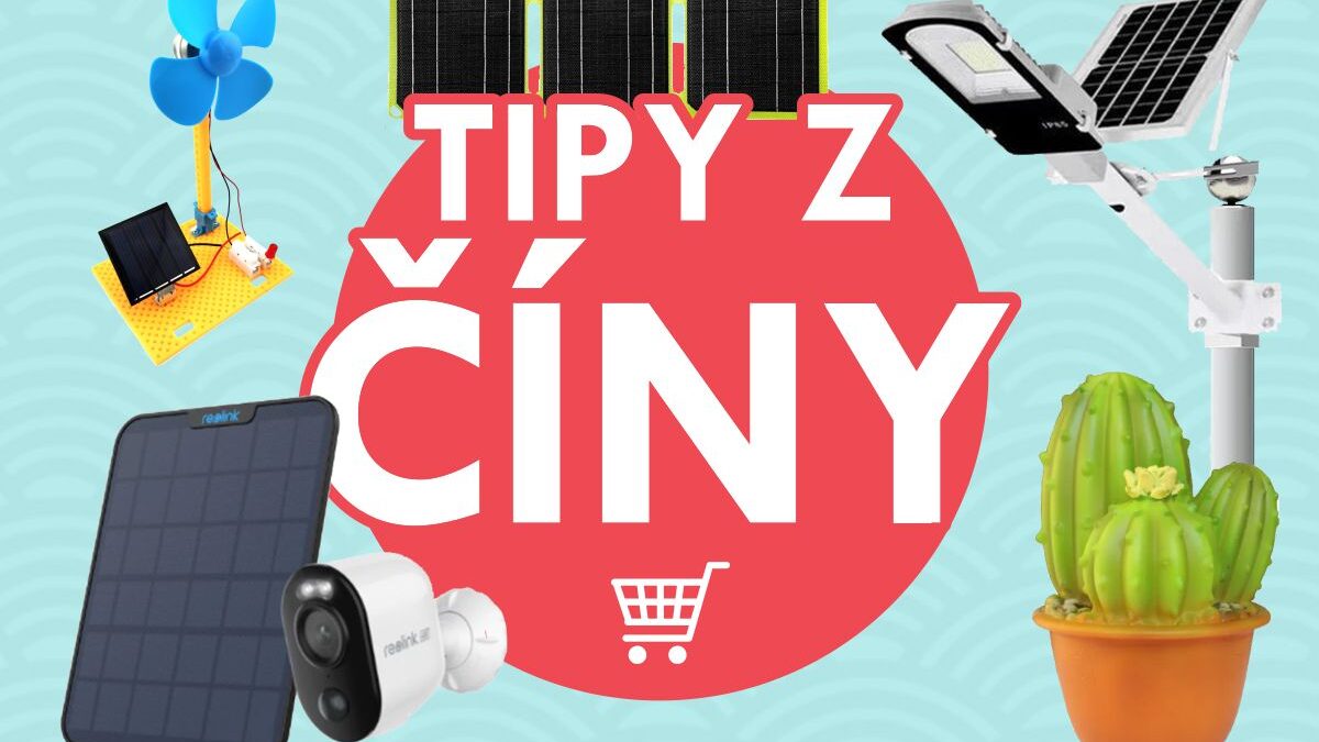 5 tipů na zboží z Číny: Elektronika se solárním napájením