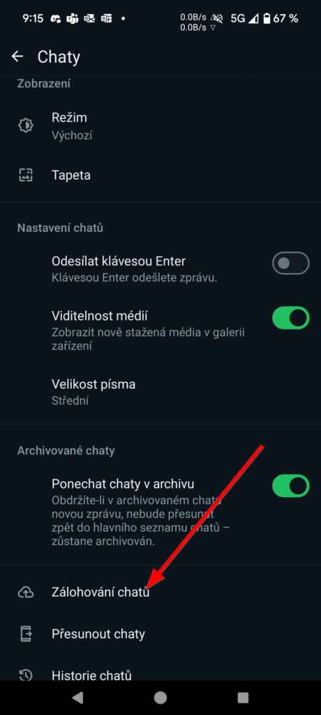 whatsapp zalohy google 1