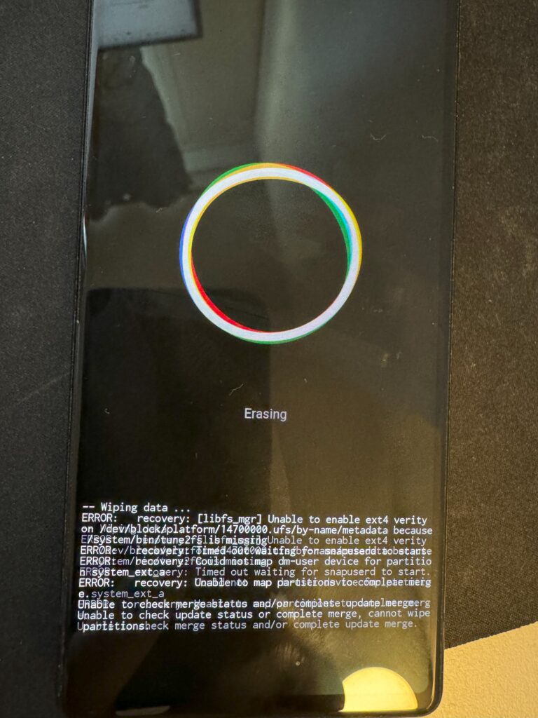 pixel 6 chyba 1