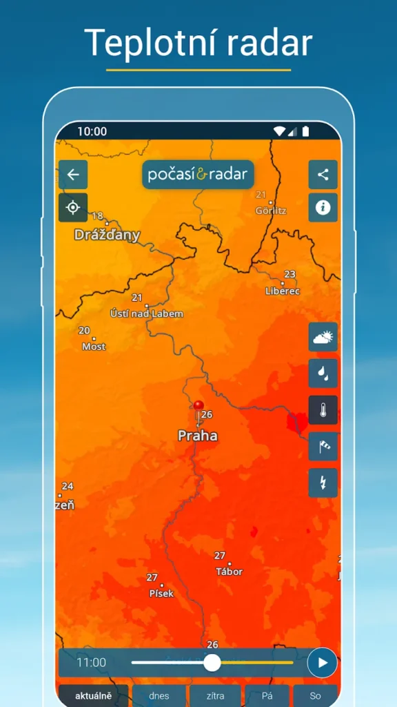 pocasi a radar destovy radar 3