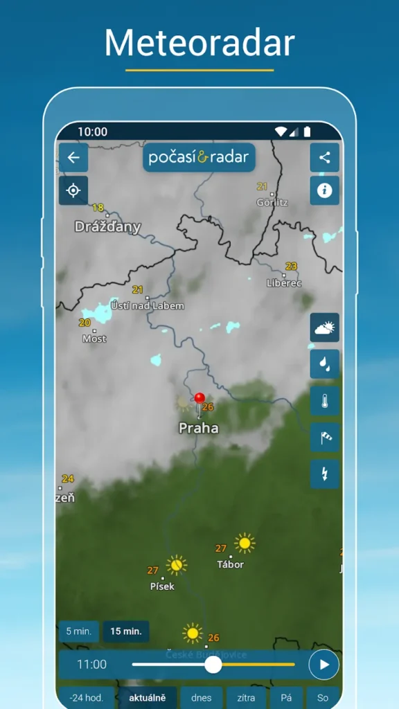 pocasi a radar destovy radar 4