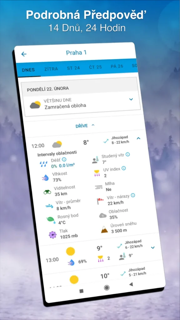 pocasi a radar meteored 1