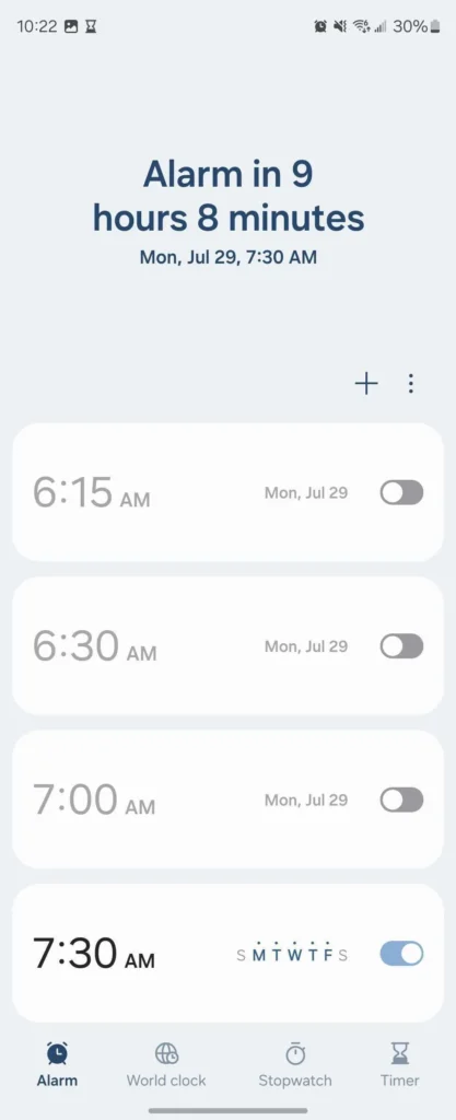 samsung one ui 7 hodiny 3