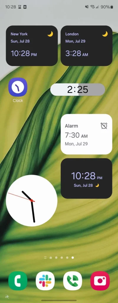 samsung one ui 7 hodiny 4
