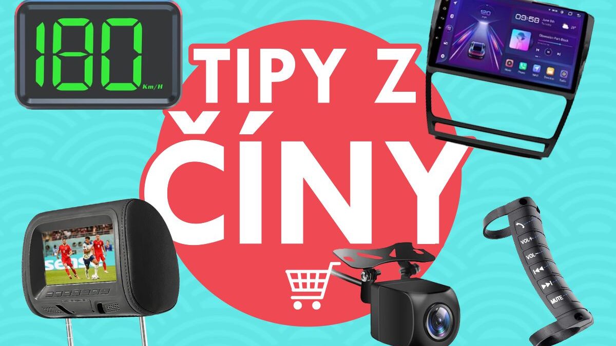 5 tipů na zboží z Číny: Chytré elektro příslušenství do auta