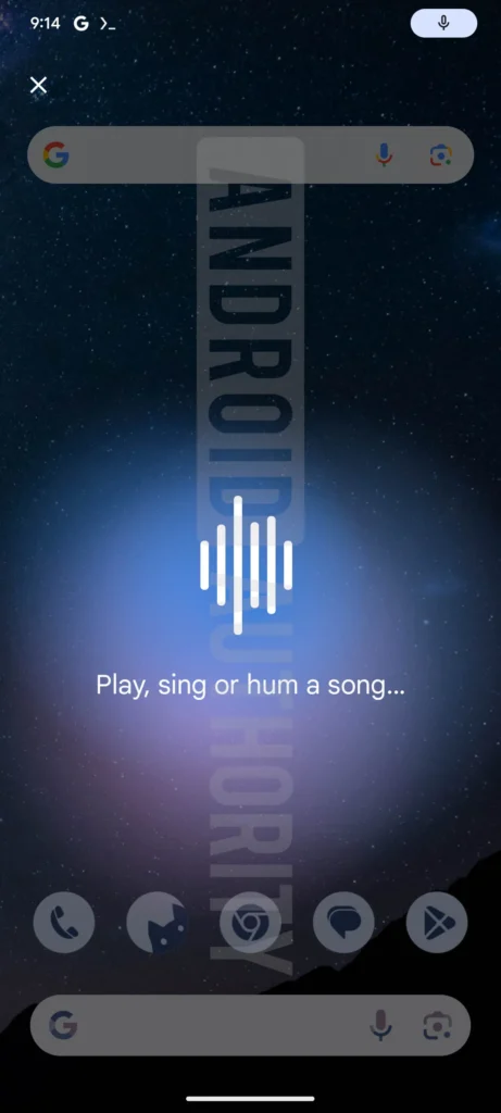 Circle to search, audio