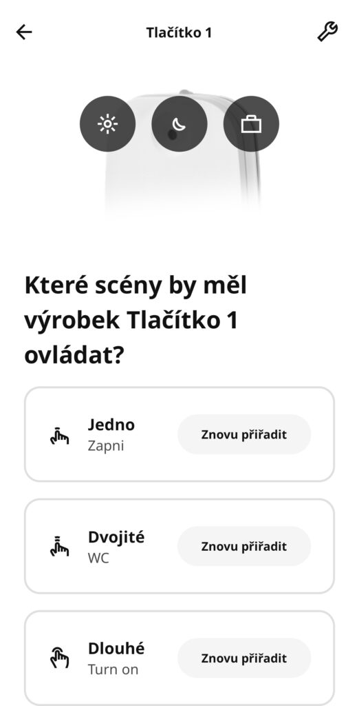 SOMRIG nastavení
