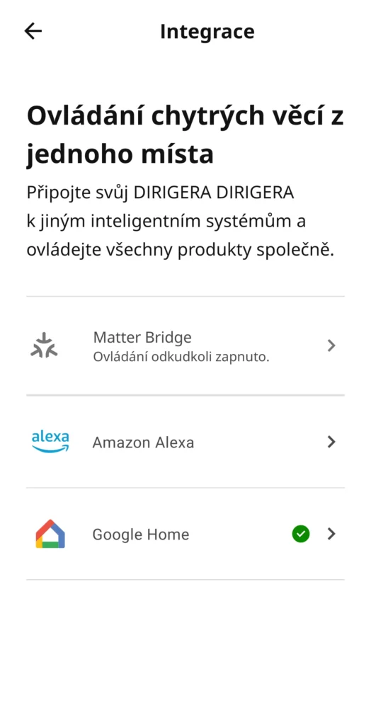 IKEA Home nabízí Matter