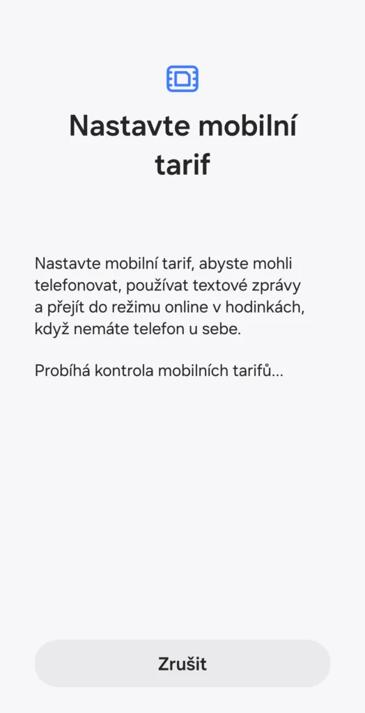 nastaveni tarifu kontrola nastaveni tarifu kontrola