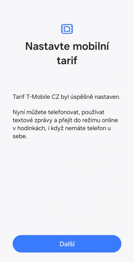 nastaveni tarifu potvrzeni nastaveni tarifu potvrzeni
