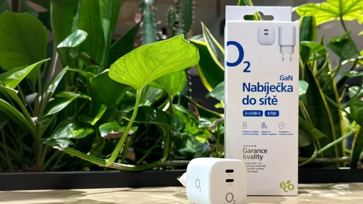 U O2 můžete mít 67W šikovnou nabíječku za pouhých 299 Kč. Jak na to?