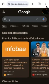 Google oranžové výsledky vyhledávání