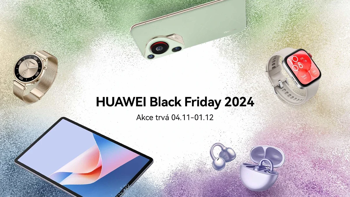 Huawei Black Friday je tady: Pořiďte si špičkovou elektroniku za exkluzivní ceny