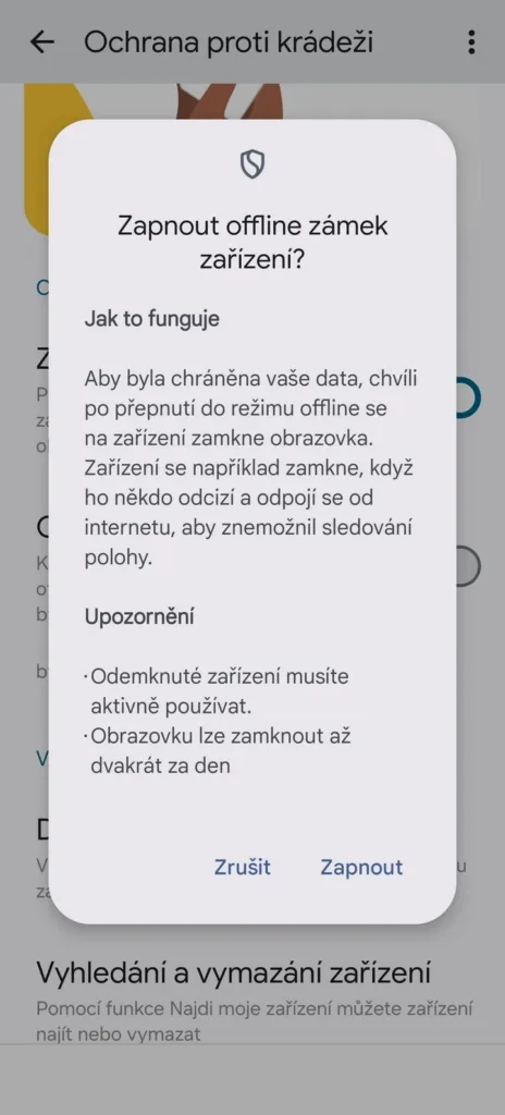 Offline zámek