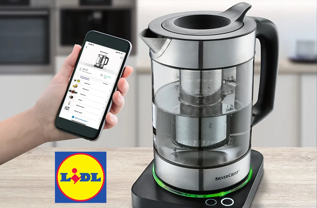 LIDL では、素晴らしいスマート ケトルを大幅な割引価格で入手できます