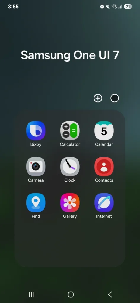 one ui 7 ikony nove