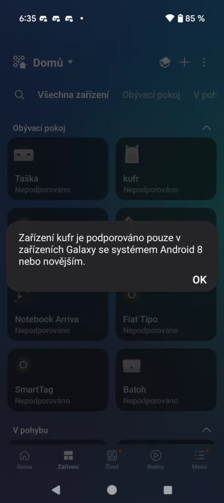 pixel 9 nepodporovane tagy hlaska