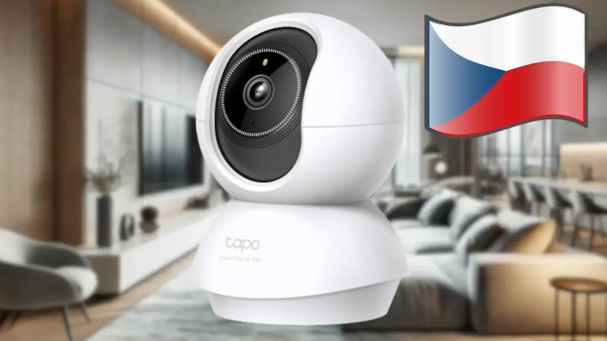 TP-Link do Česka přináší levnou domácí kameru s 3K rozlišením a nočním viděním