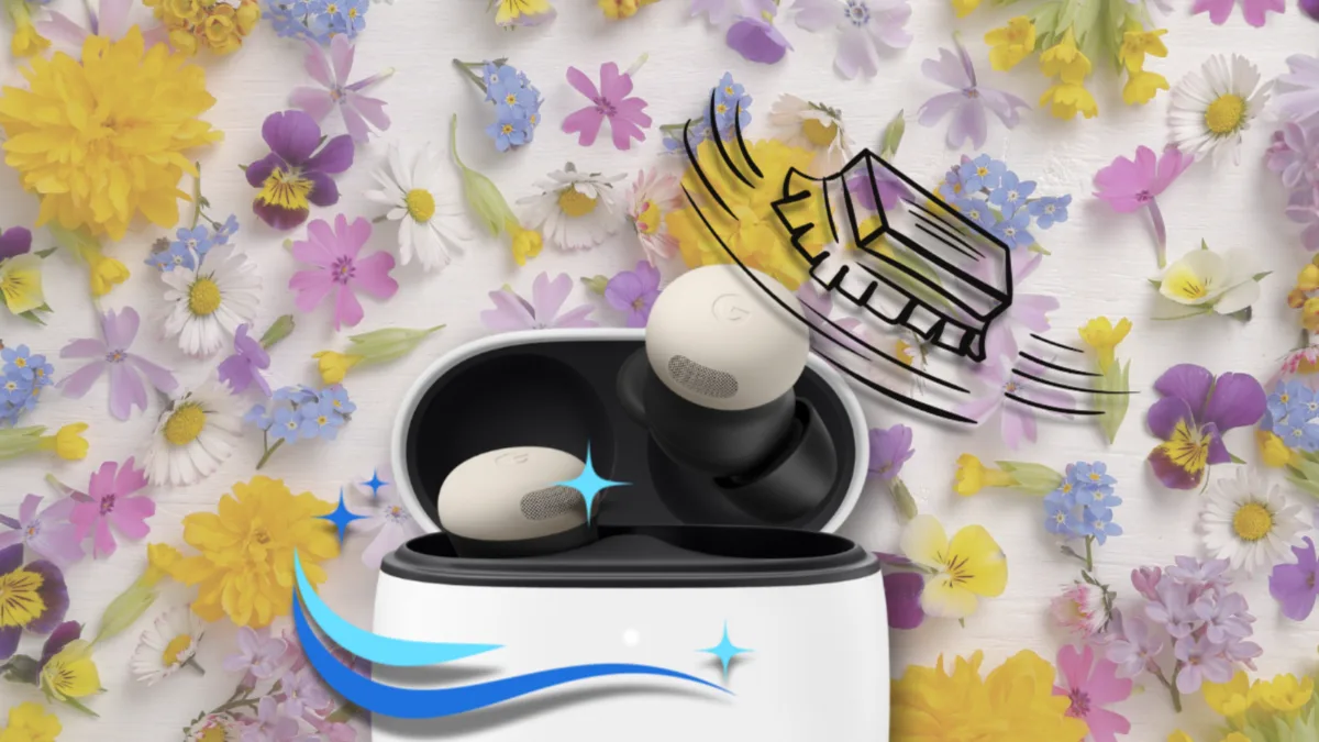Čas na jarní úklid! Čištění Pixel Buds Pro 2 podle oficiálního návodu od Google zvládne každý