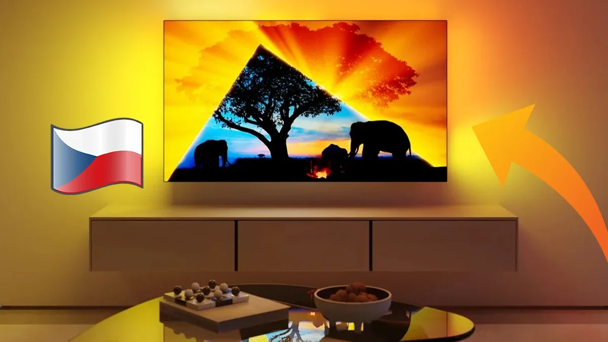 Češi, prahnete po OLED televizi? Tahle zlevnila téměř o polovinu, má Ambilight a 144 Hz