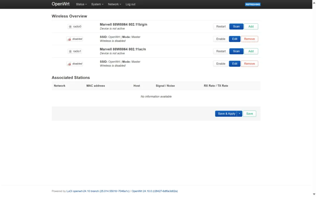 openwrt wireless