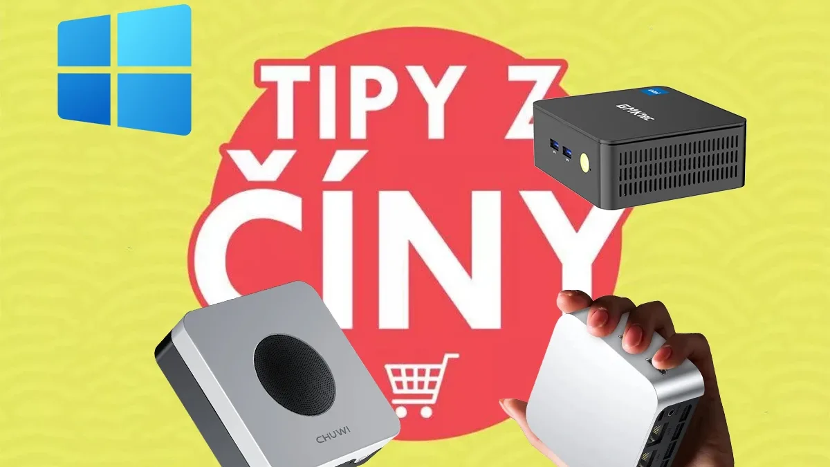 Tipy z Číny: extrémně levné a úsporné mini PC pro běžnou práci i multimédia